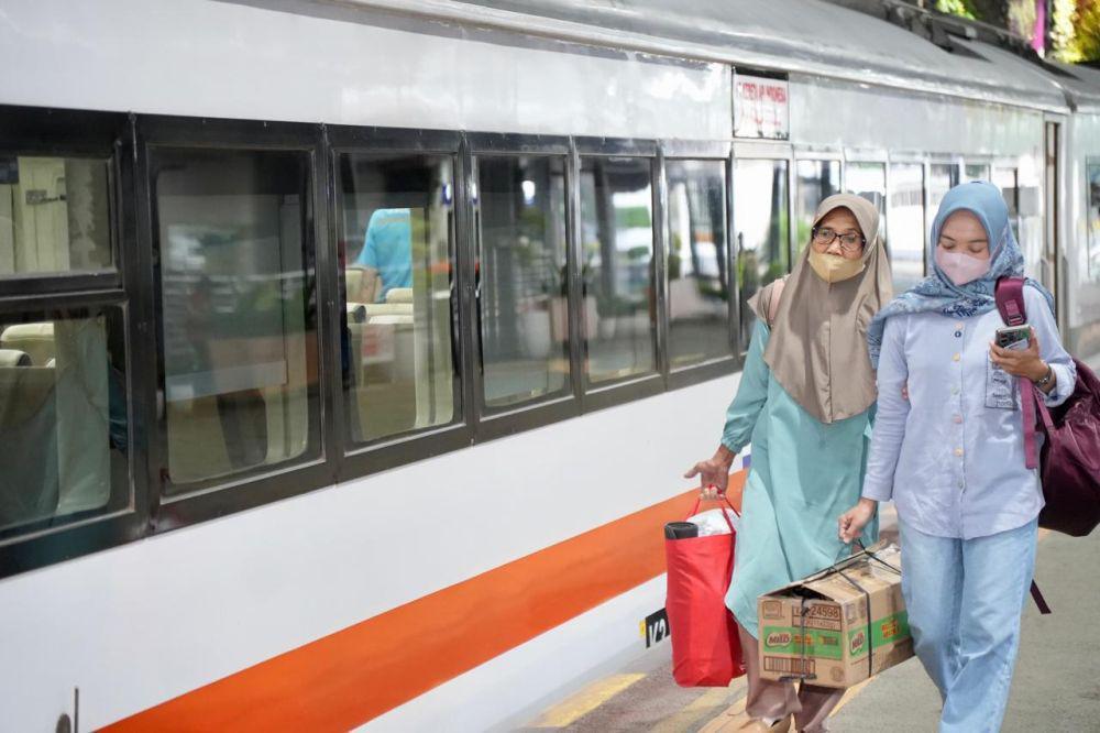 Libur Nataru, Kereta Api Sumut Angkut 115.372 penumpang