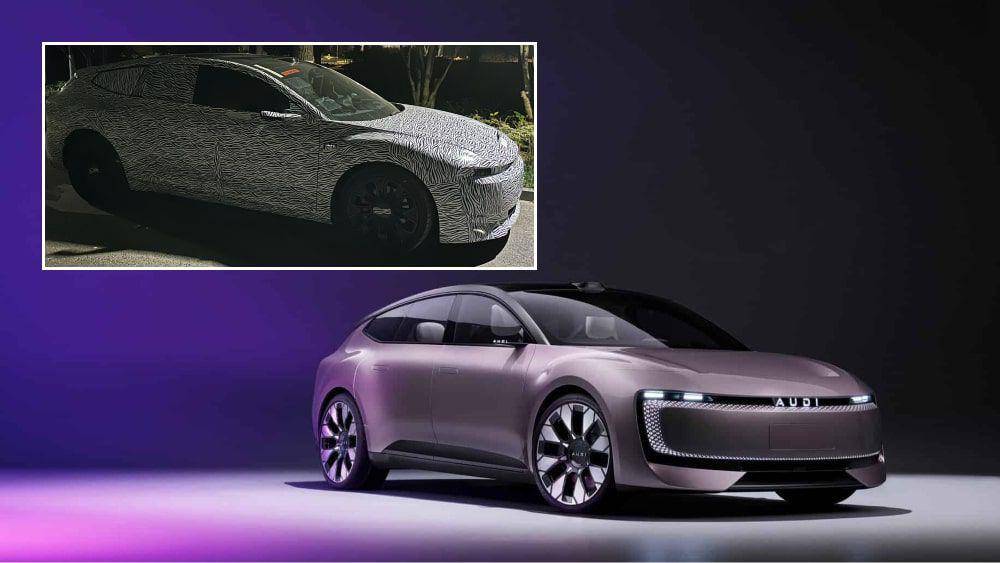 Versi konsep Audi E (Carnewschina)