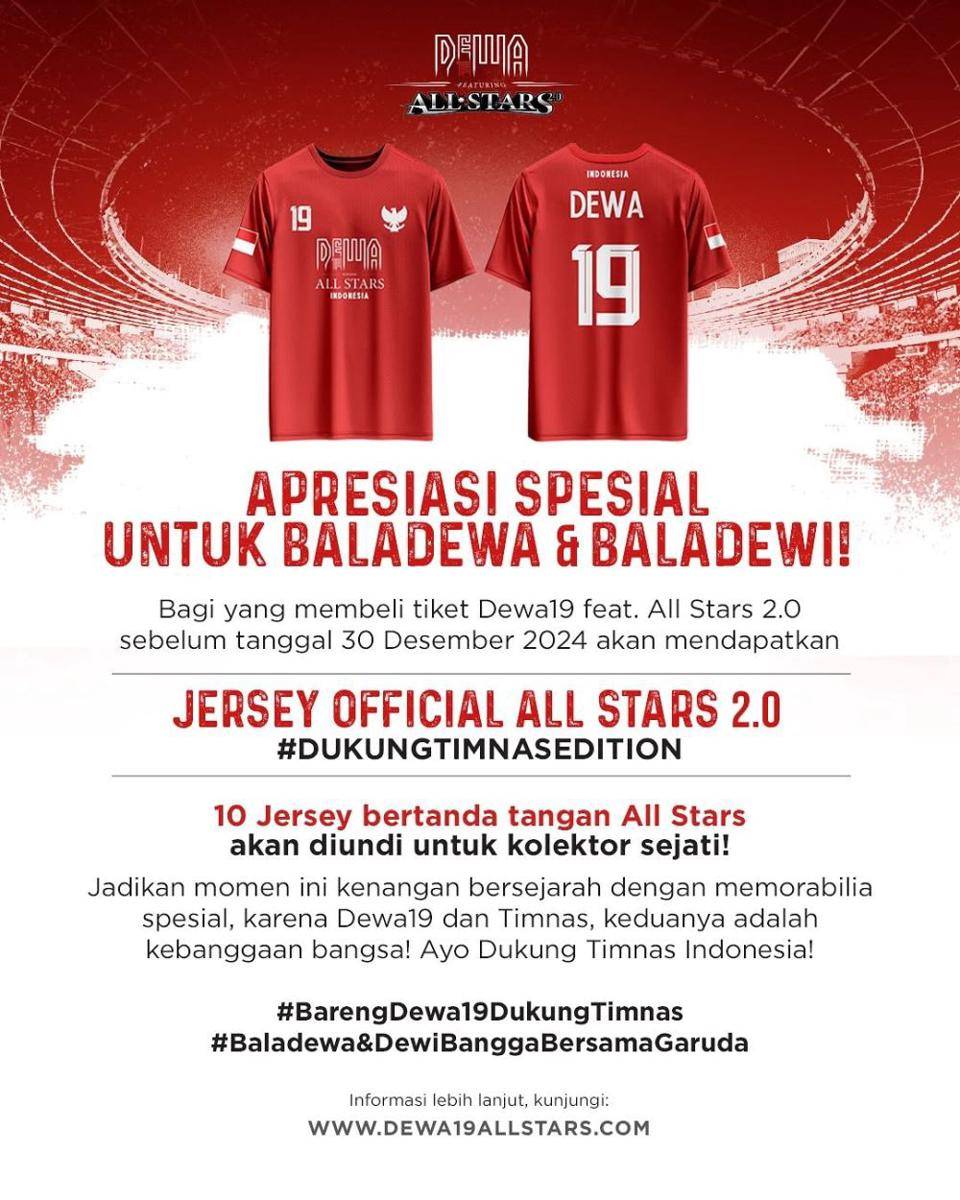 konser Dewa 19 Featuring All Stars diundur (instagrm.com/officialdewa19)