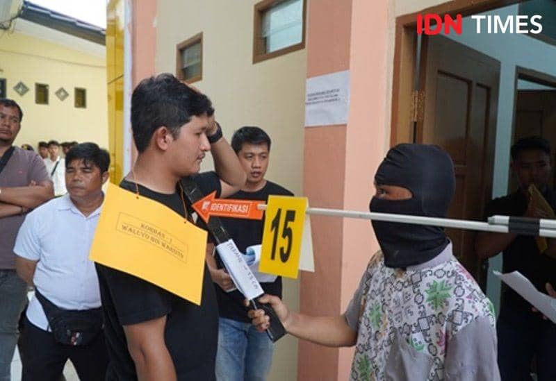 Pelaku pembunuhan dengan korban satu keluarga yang berhasil diungkap Polres PPU (IDN Times/Ervan)