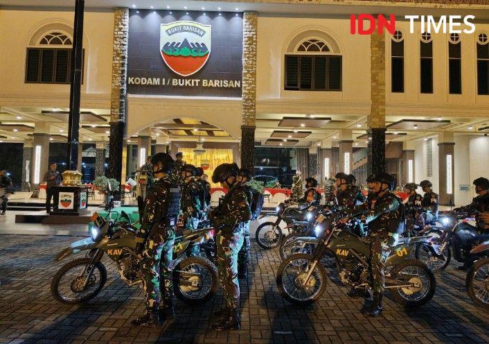 Terlibat Tawuran, 11 Remaja Bersajam Ditangkap Tim Patroli Kodam I/BB