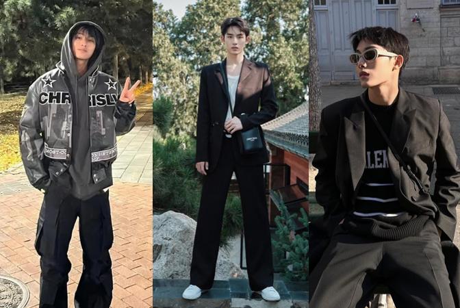 12 Style Winwin WayV dengan Outfit Serba Hitam, Cool!