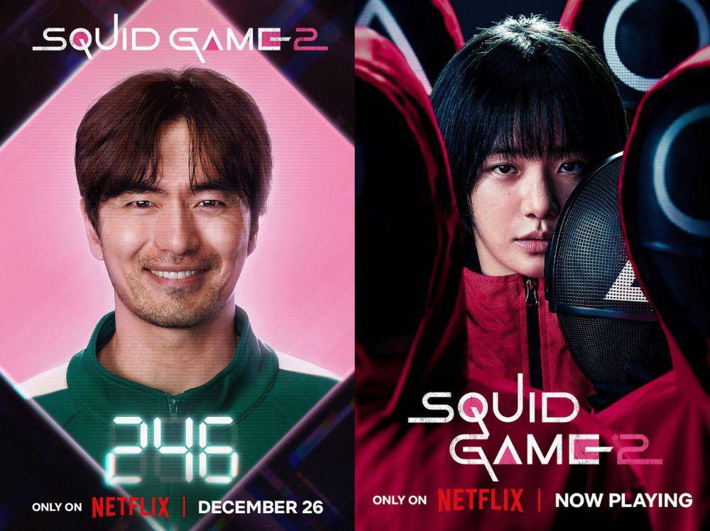 poster karakter drama Squid Game 2 (instagram.com/squidgamenetflix)