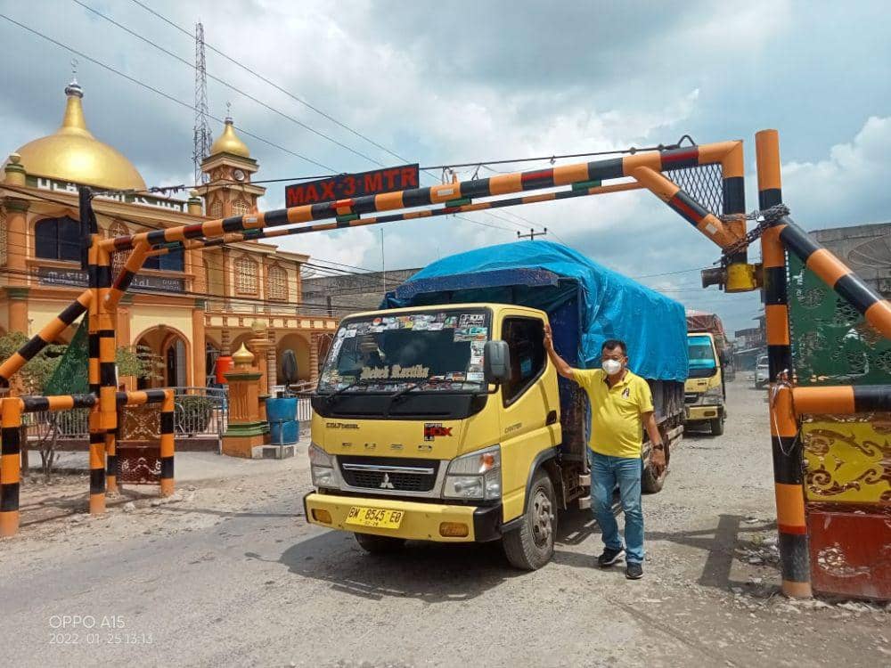 Ilutrasi portal jalan. (Dok. Istimewa)