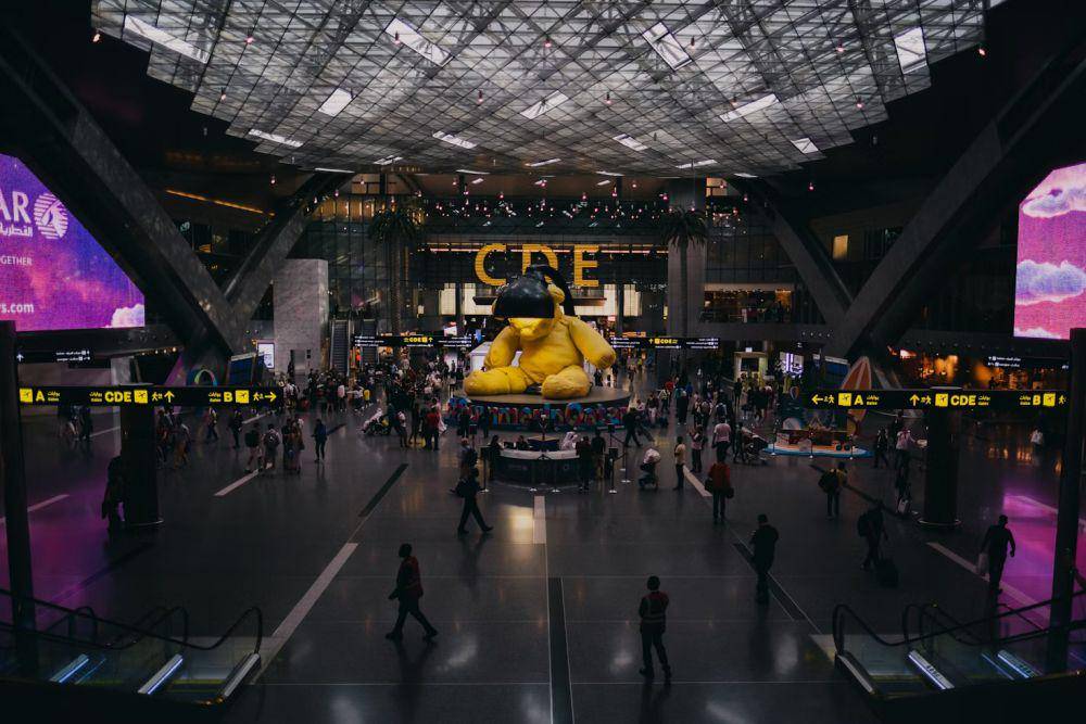 Hamad International Airport (unsplash.com/Levi Meir Clancy)