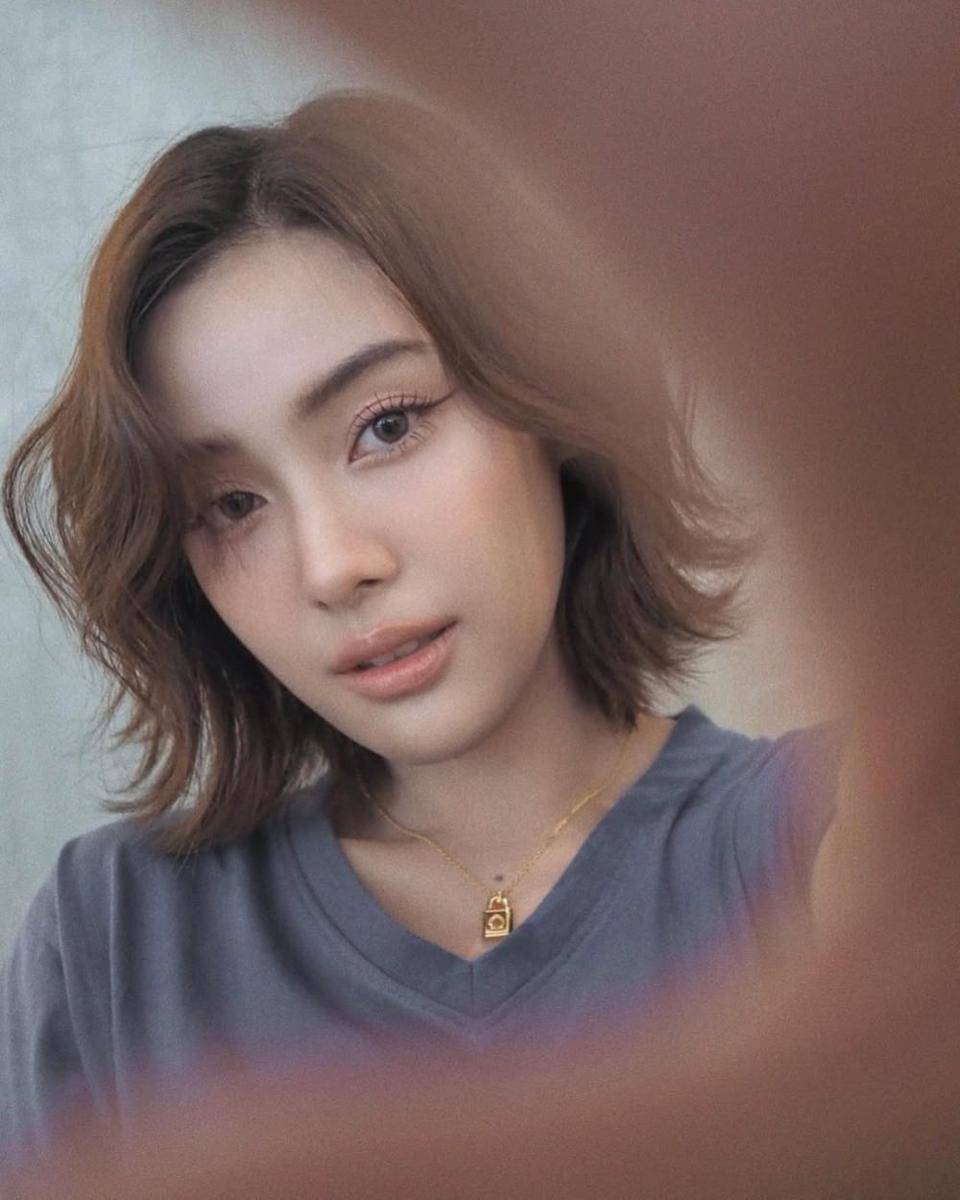 potret ide medium hair ala Oom Eisaya (instagram.com/oomeisaya)