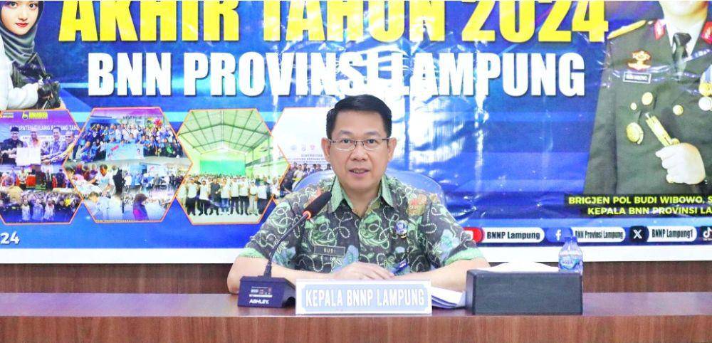 Kepala BNN Lampung, Budi Wibowo. (IDN Times/Istimewa)