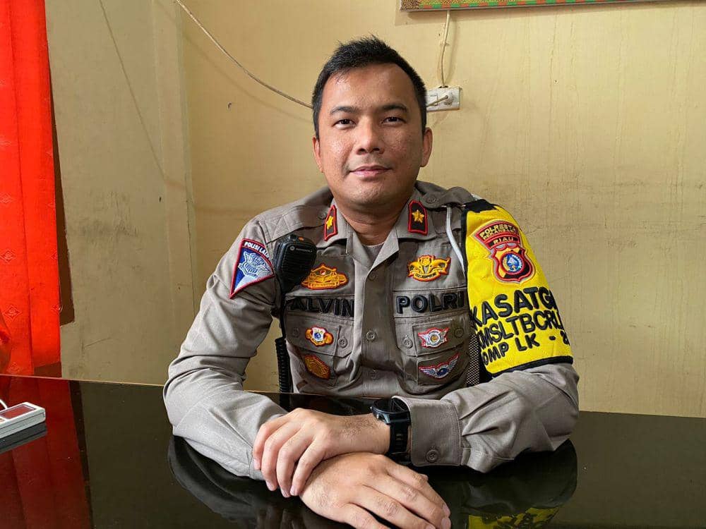 Kasat Lantas Polresta Pekanbaru Kompol Alvin Agung Wibawa (IDN Times/ Fanny Rizano)