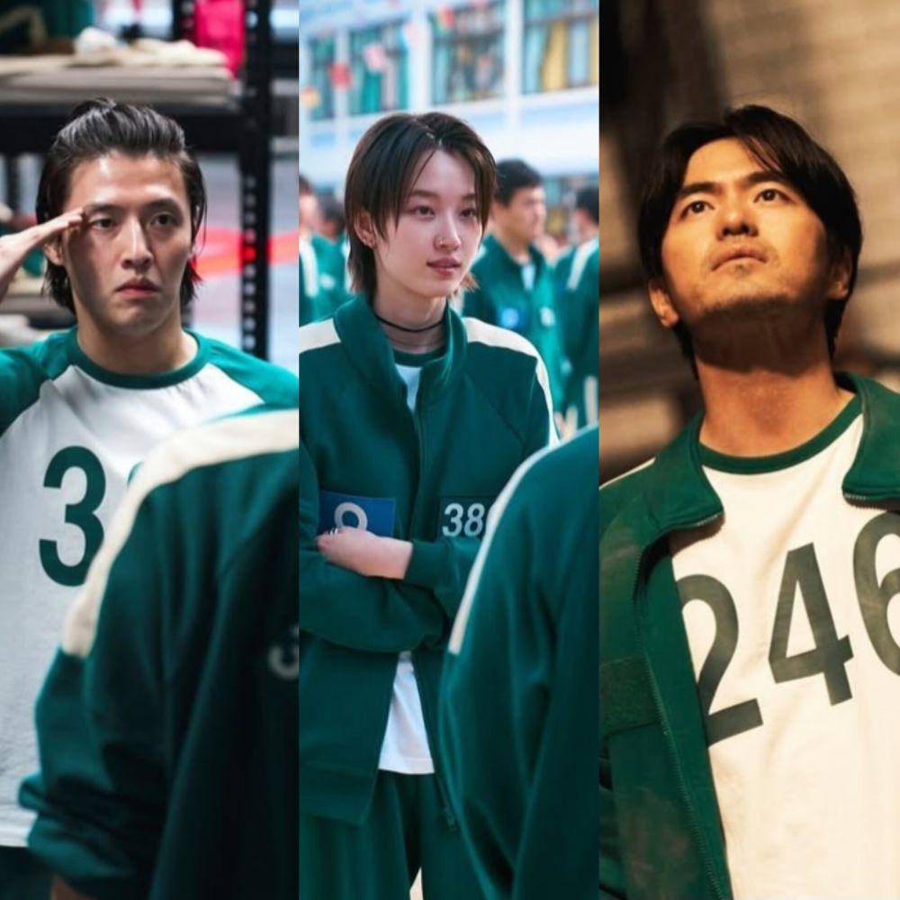 Kang Dae Ho (Kang Ha Neul), Se Mi (Won Ji An), dan Kyung Suk (Lee Jin Wook) di Squid Game 2 (instagram.com/netflixkr)
