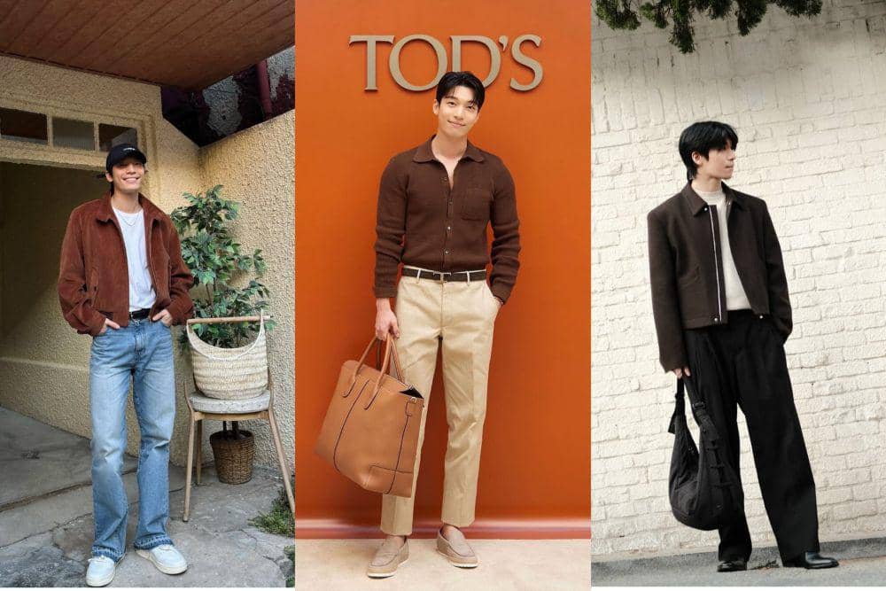 8 Ide Outfit Cowok Nuansa Coklat ala Wi Ha Joon, Simple tapi Stylish!