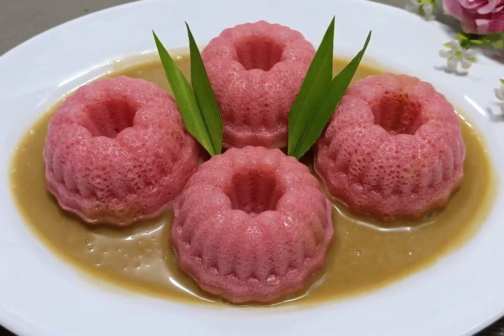 Resep Kue Apem Kuah Kinca yang Kenyal dan Lumer di Mulut