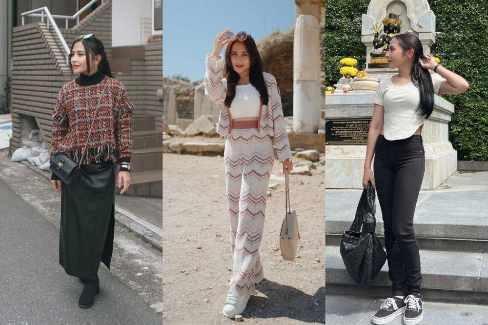 9 Ide Outfit Liburan Simple ala Prilly Latuconsina, Nyaman Banget!
