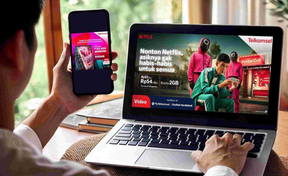 Paket Netflix Bundle Data Telkomsel, Ada Promo Rp49.900 per Bulan