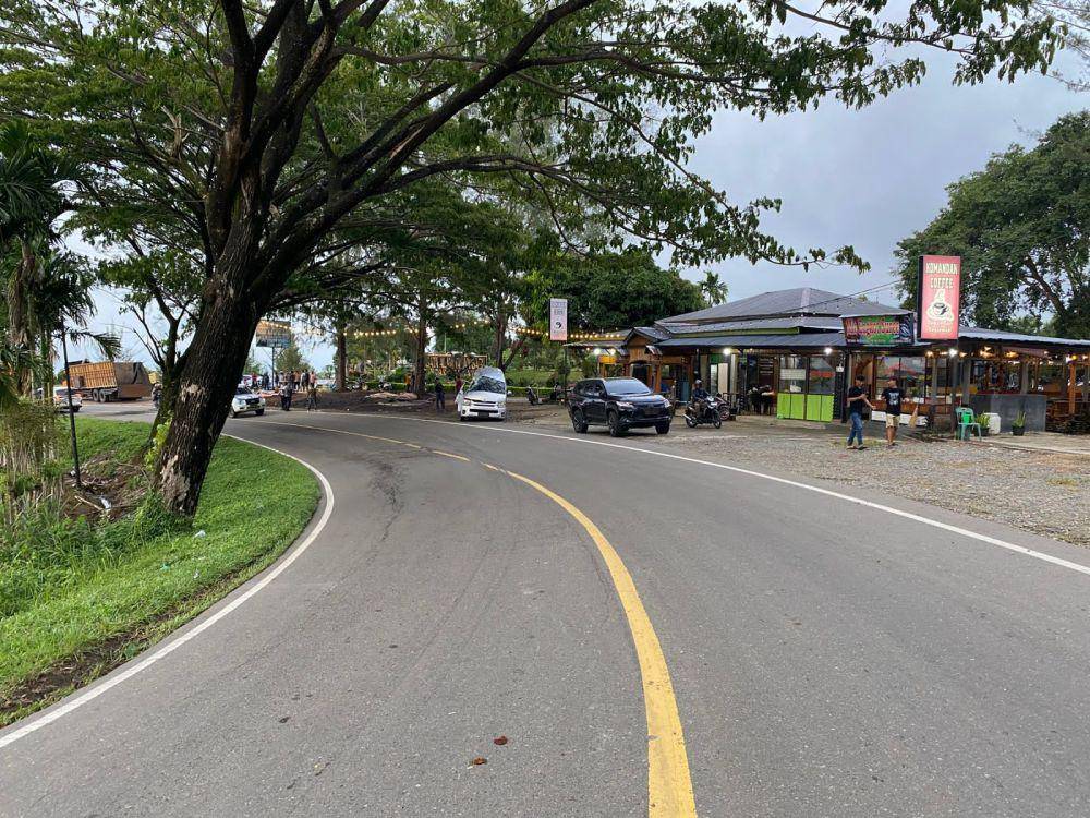 Lokasi kecelakaan beruntun yang menewaskan lima warga di Pidie. (Dokumentasi Dit Lantas Polda Aceh untuk IDN Times)