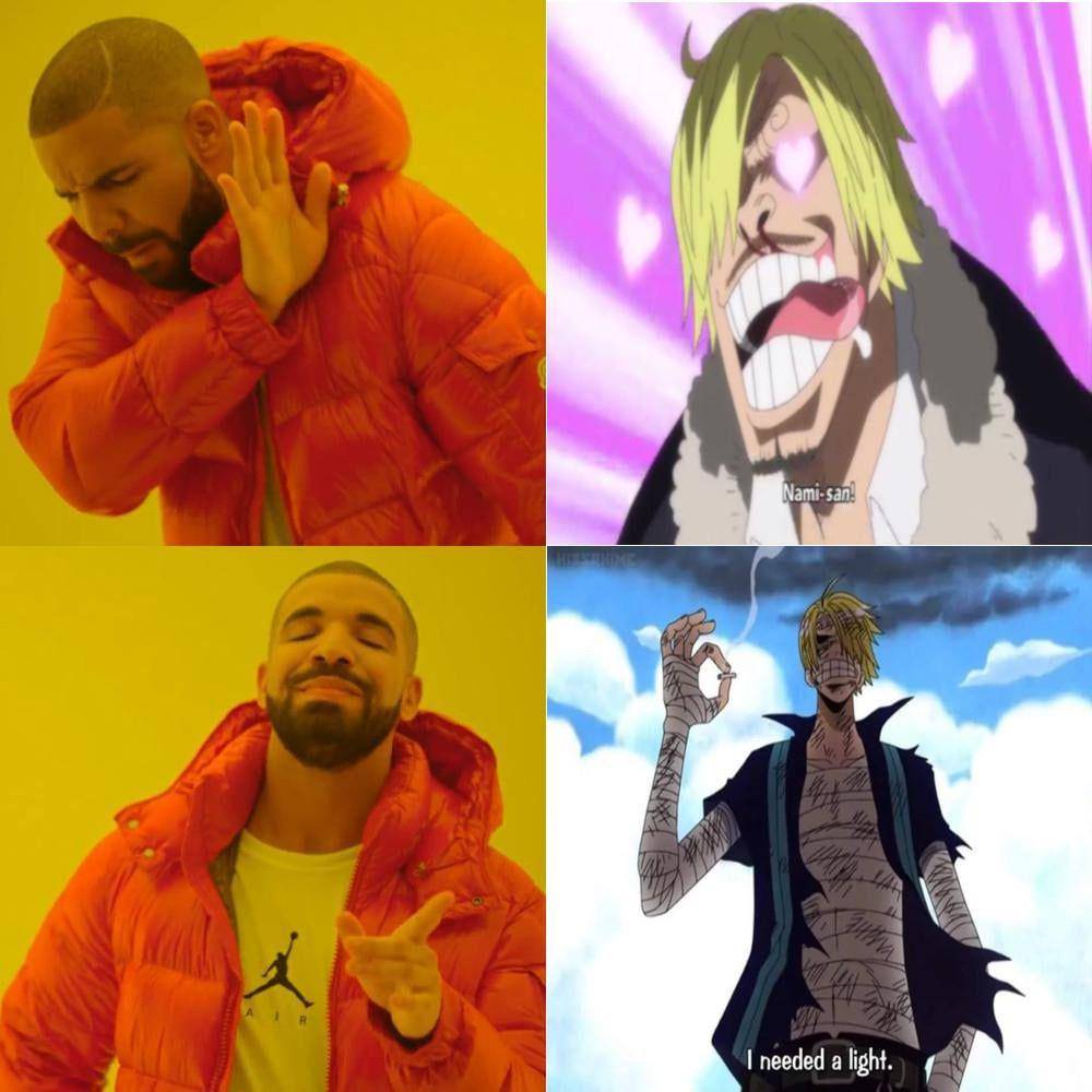 potret meme One Piece time skip (reddit.com/r/MemePiece)