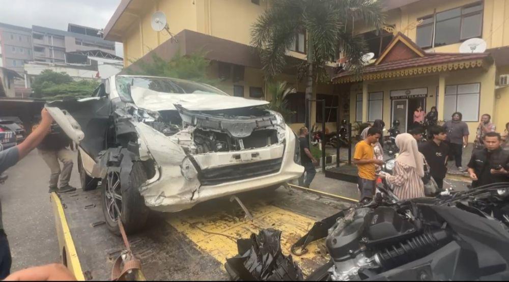 Sopir Mabuk yang Tewaskan 3 Orang di Pekanbaru Jadi Tersangka