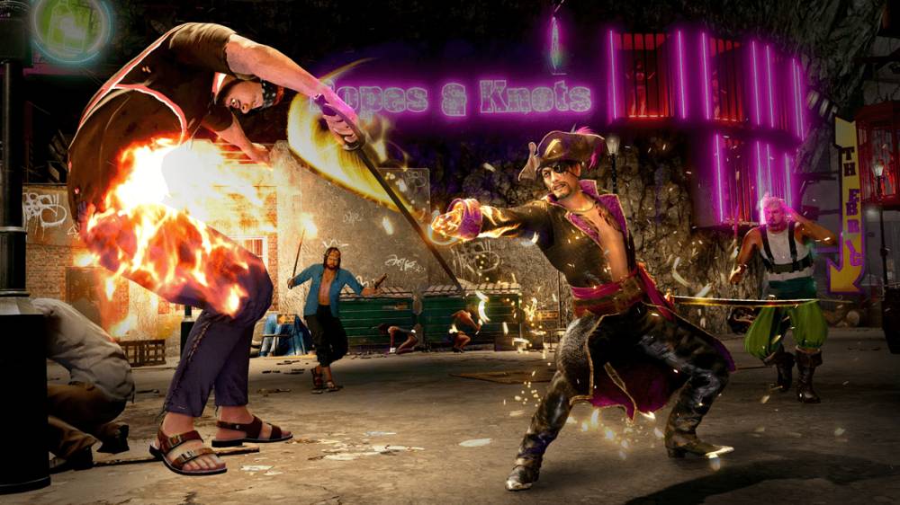 cuplikan gameplay seri Like a Dragon terbaru (dok. Ryu Ga Gotoku Studio/Like a Dragon: Pirate Yakuza in Hawaii)