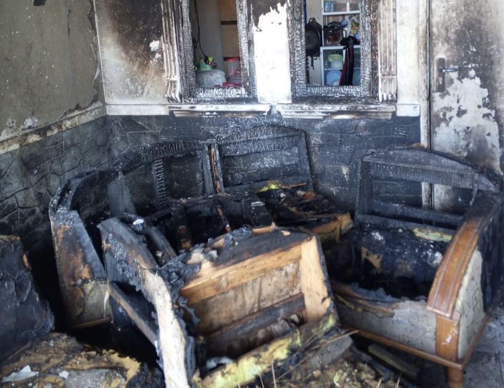 Kondisi rumah yang dibakar mantan kekasih (IDN Times/Istimewa)
