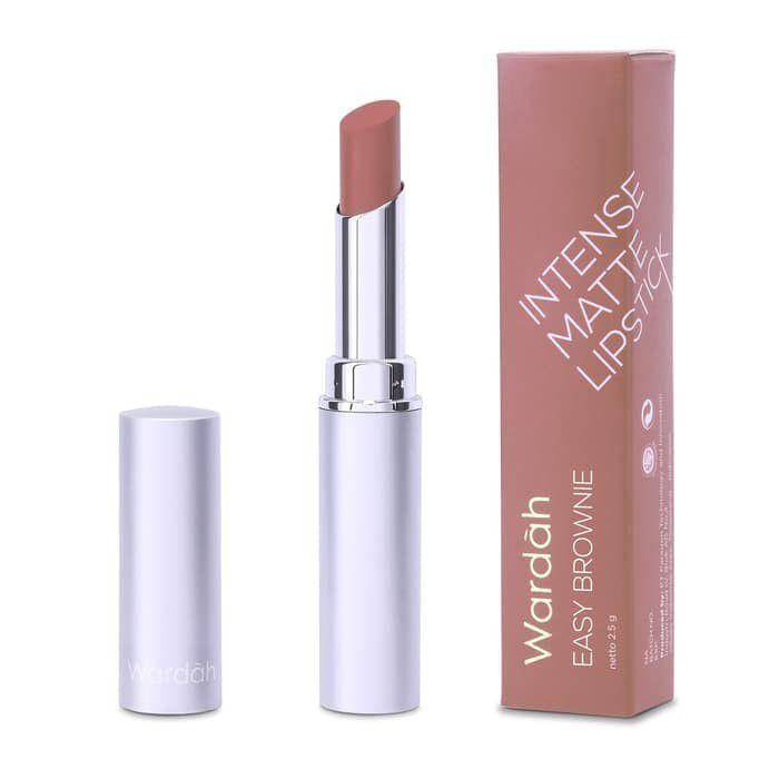 Wardah Intense Matte Lipstik 05 Easy Brownie (dok. WARDAH)