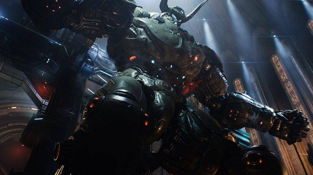 cuplikan game DOOM terbaru (dok. id Software/DOOM: The Dark Ages)