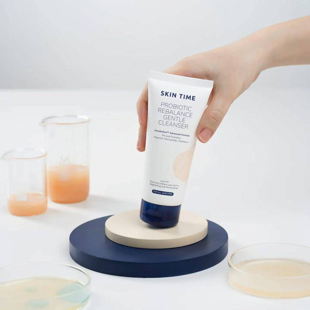 Skin Time Probiotic Rebalance Gentle Cleanser (instagram.com/skintime.official)