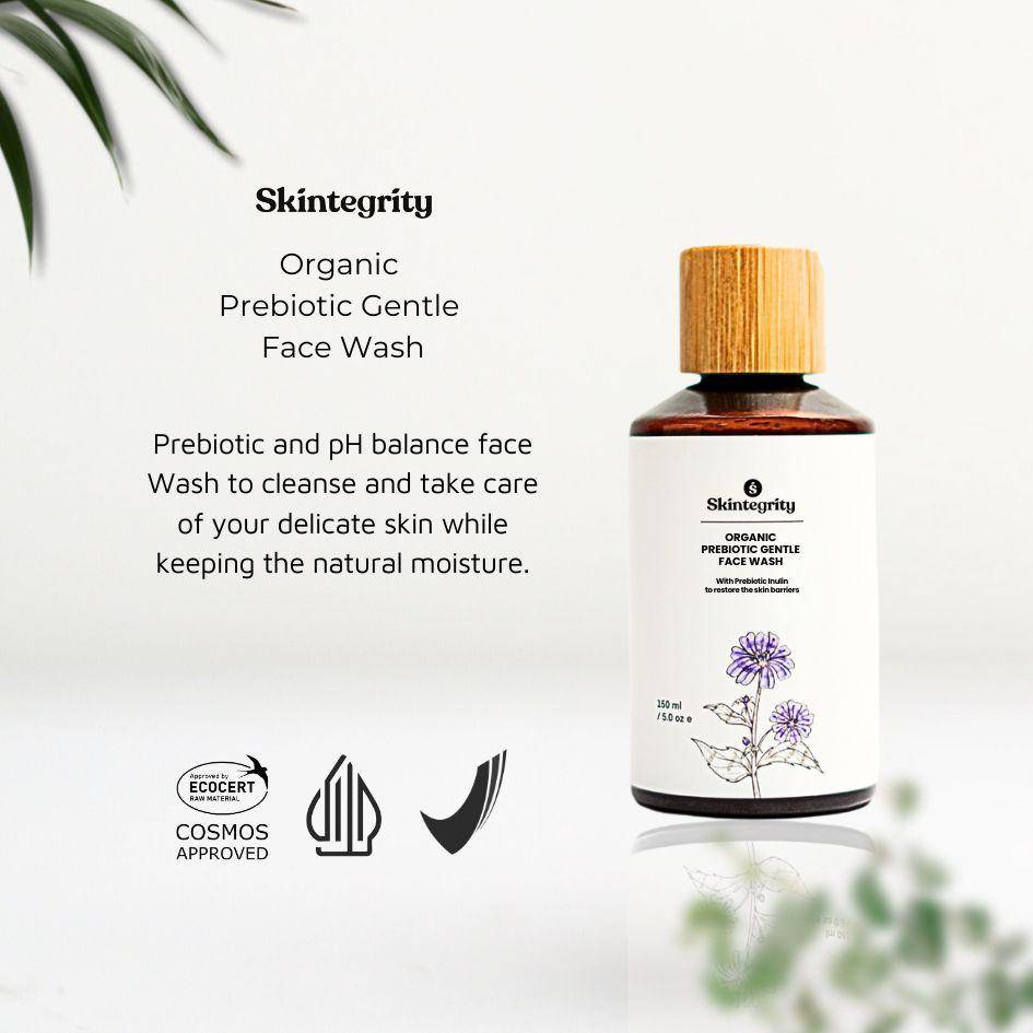 Skintegrity Organic Prebiotic Gentle Face Wash (shopee.co.id/SKINTEGRITY Official Shop)