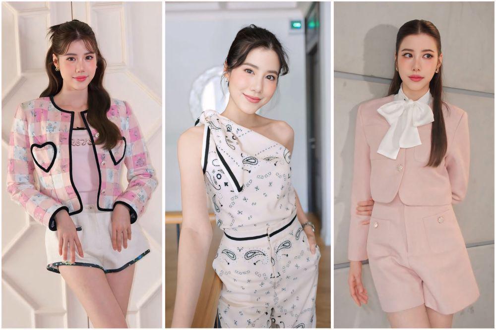 8 Ide One Set Nuansa Girly ala Esther Supreeleela, Cute hingga Elegan!
