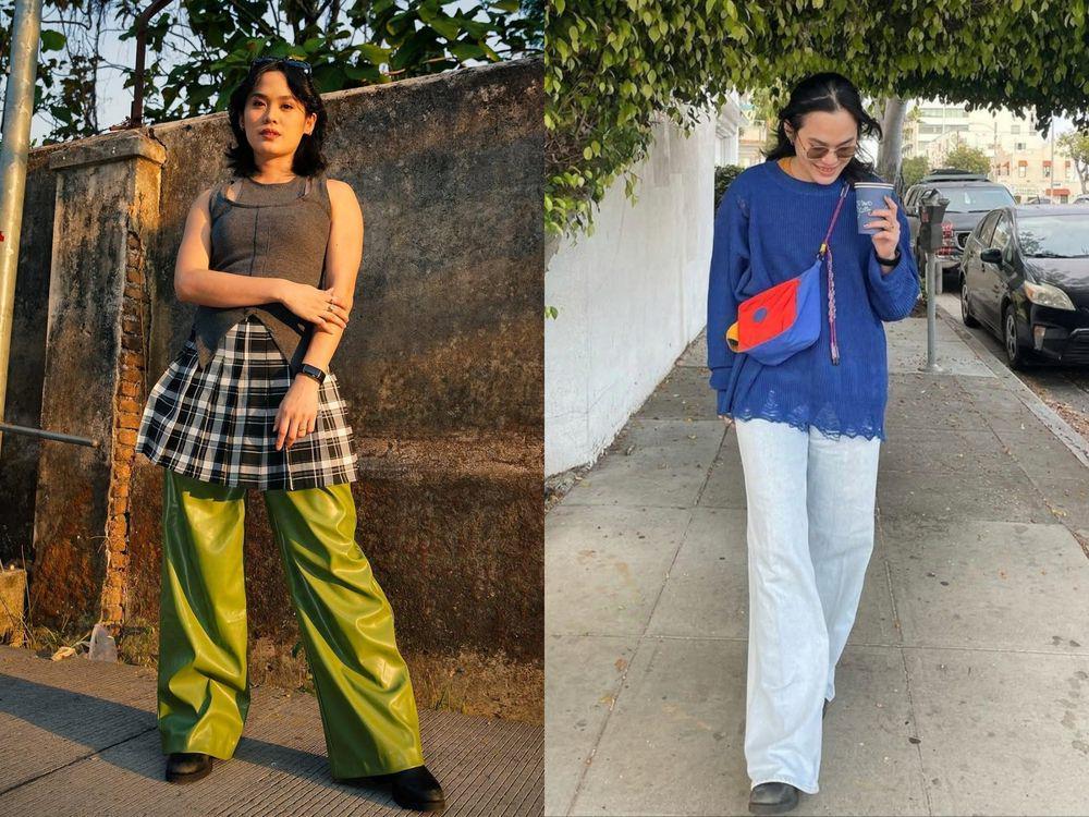 9 OOTD Hangout Sheryl Sheinafia, Ada Gaya Kasual hingga Edgy!