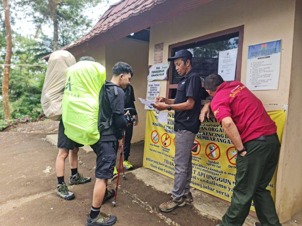Istimewa/ pendaki dari JP Apuy