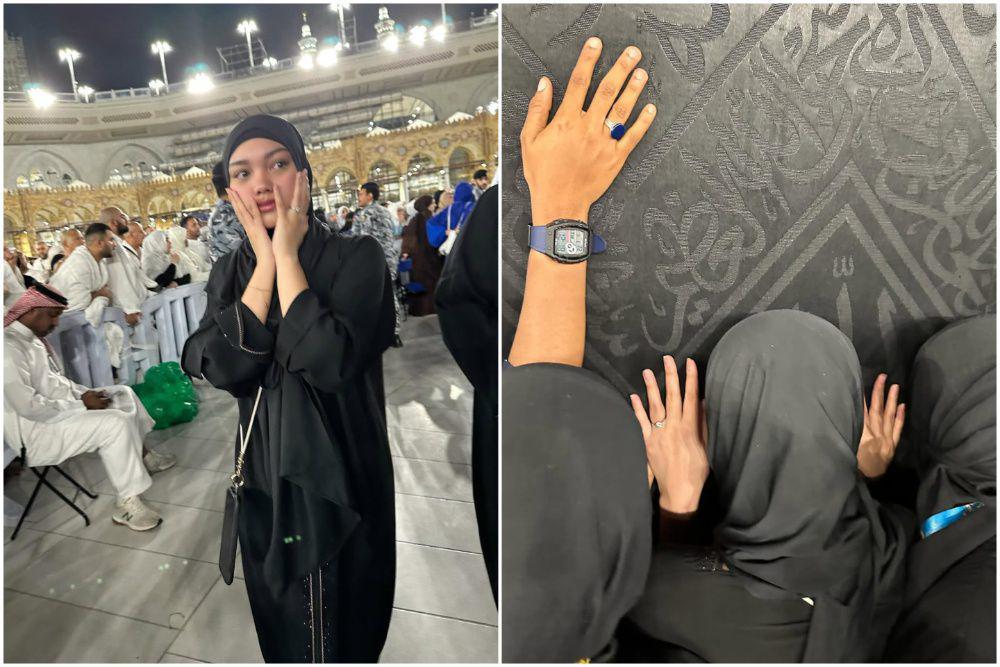 8 Momen Naura Ayu Mencium Ka'bah, Hadiah Tahun Baru!