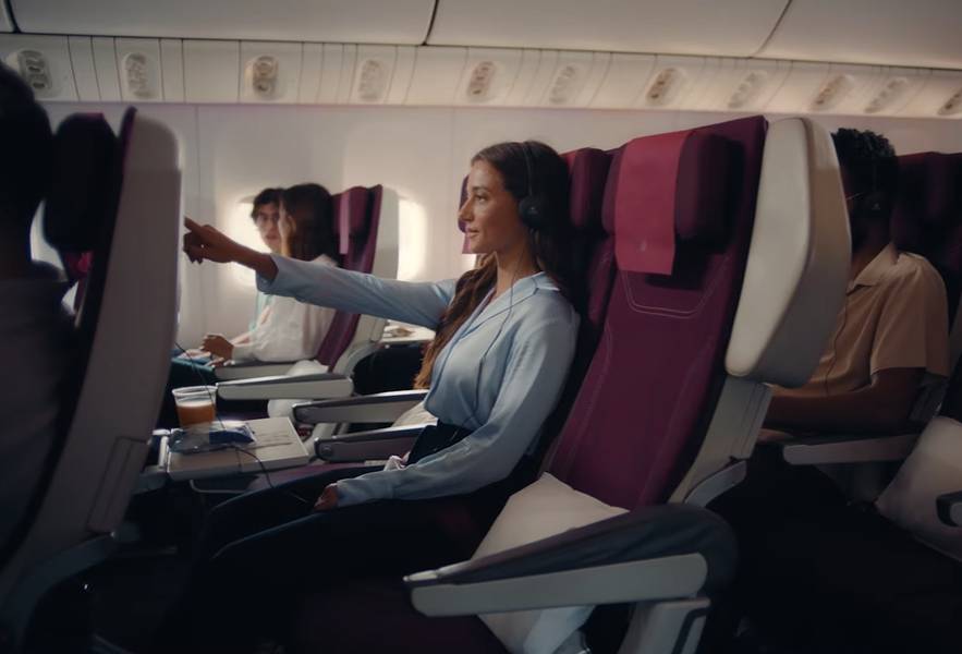 ilustrasi Qatar Airways memiliki armada yang modern (YouTube.com/Qatar Airways)
