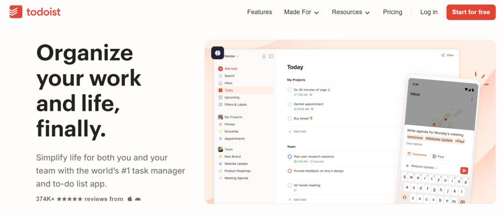 tampilan todoist.com (todoist.com)