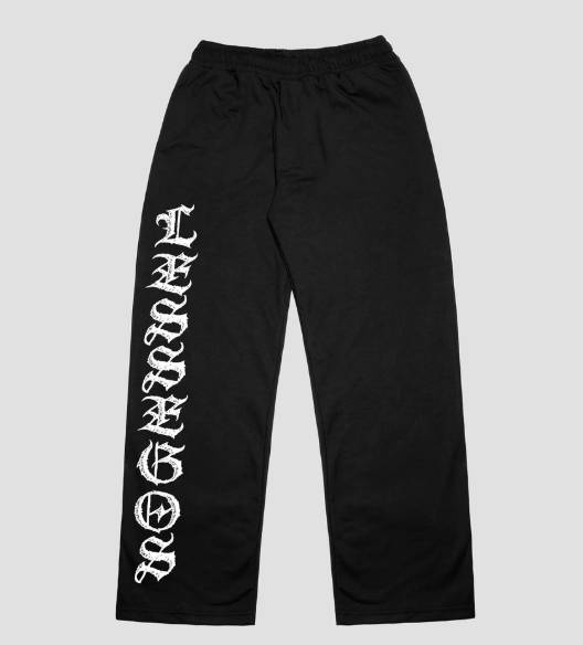 Lessegos Longpants Terry Hitam Drown (shopee.co.id/LESSEGOS)