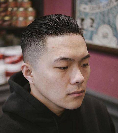 Model rambut slicked back (pinterest.com)