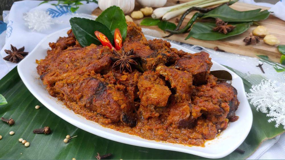 Resep Rendang Tongkol yang Nikmatnya Bikin Nambah Nasi