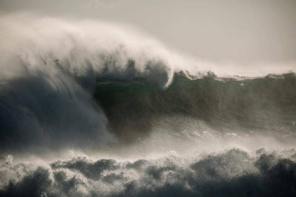 ilustrasi tsunami Teluk Lituya (pexels.com/Nui MALAMA)