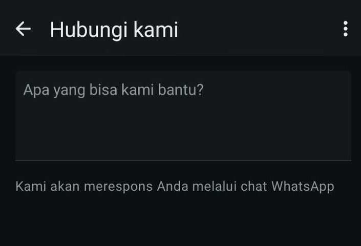 User WhatsApp Bisa Langsung Ajukan Pertanyaan dengan Fitur Teknisi