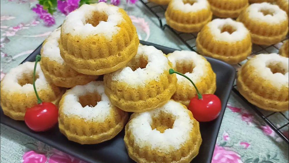 Resep Apem Gula Merah Kelapa, Kue Jadul yang Lembut dan Manis