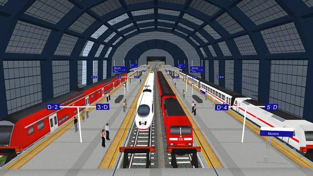 Cuplikan Euro Train Simulator (dok. Steam/Euro Train Simulator)