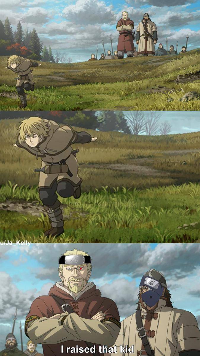 potret meme kocak Thorfinn (reddit.com/user/Ja_Kelly)