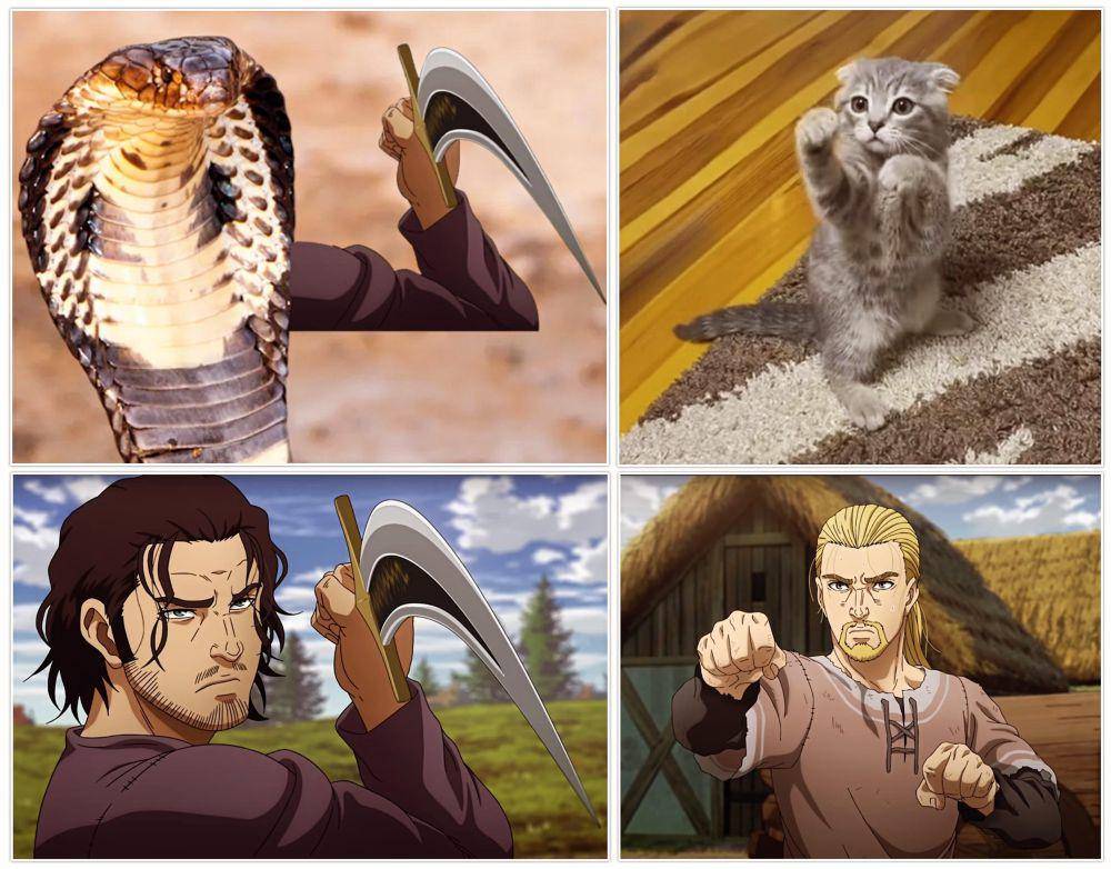 potret meme kocak Thorfinn (reddit.com/user/Keshan345)