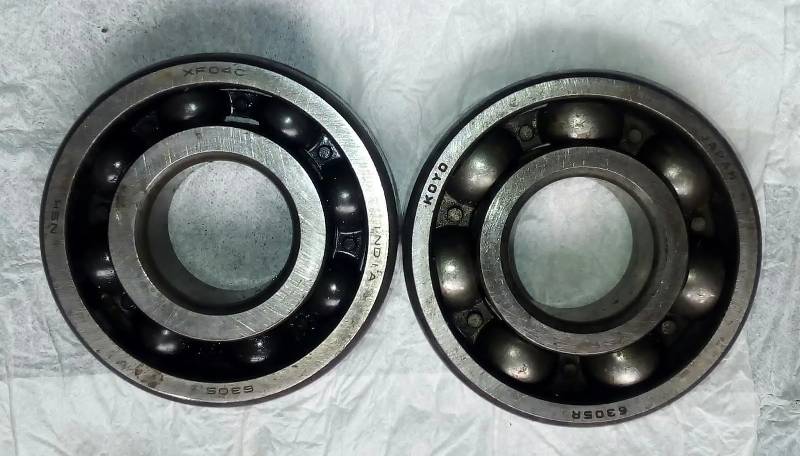 ilustrasi bearing motor Suzuki (dok. Suzuki)