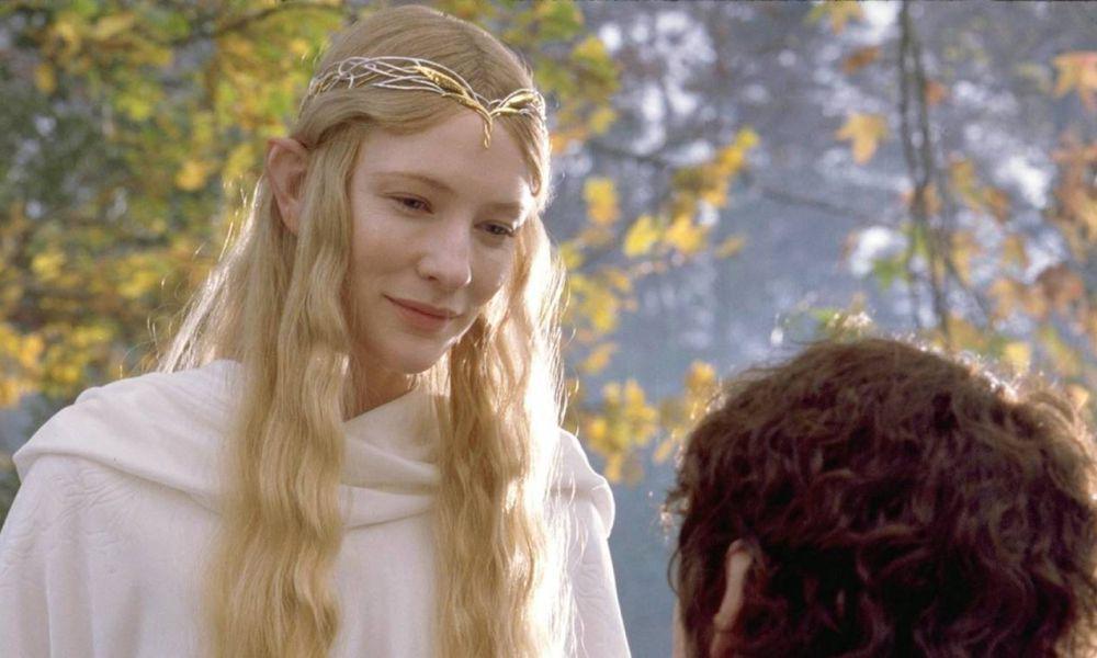 Cate Blanchett di film The Lord of the Rings: The Fellowship of the Ring (dok. New Line Cinema/The Lord of the Rings: The Fellowship of the Ring)