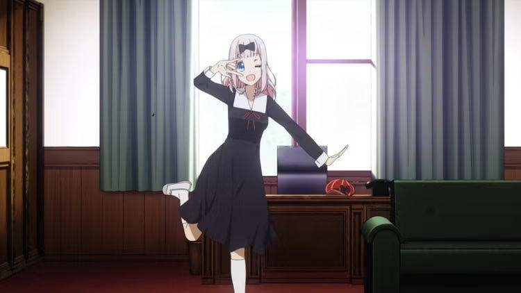 Chika Fujiwara karakter Kaguya-Sama: Love Is War (dok. A-1 Pictures/Kaguya-Sama: Love Is War)