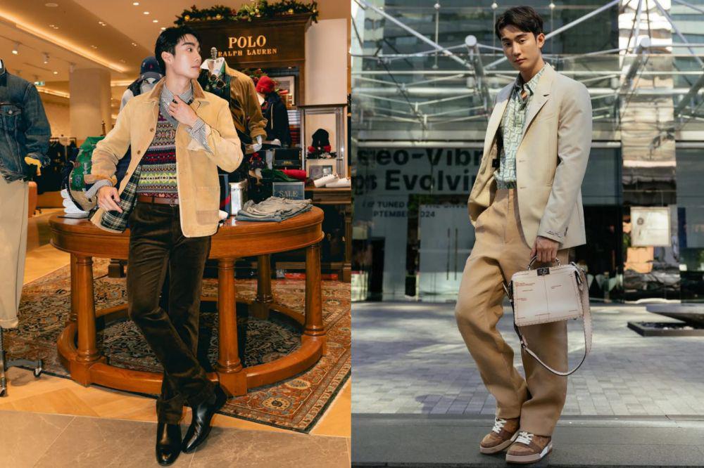 7 Ide Outfit Preppy Style ala Force Jiratchapong, Gentlemen Look!