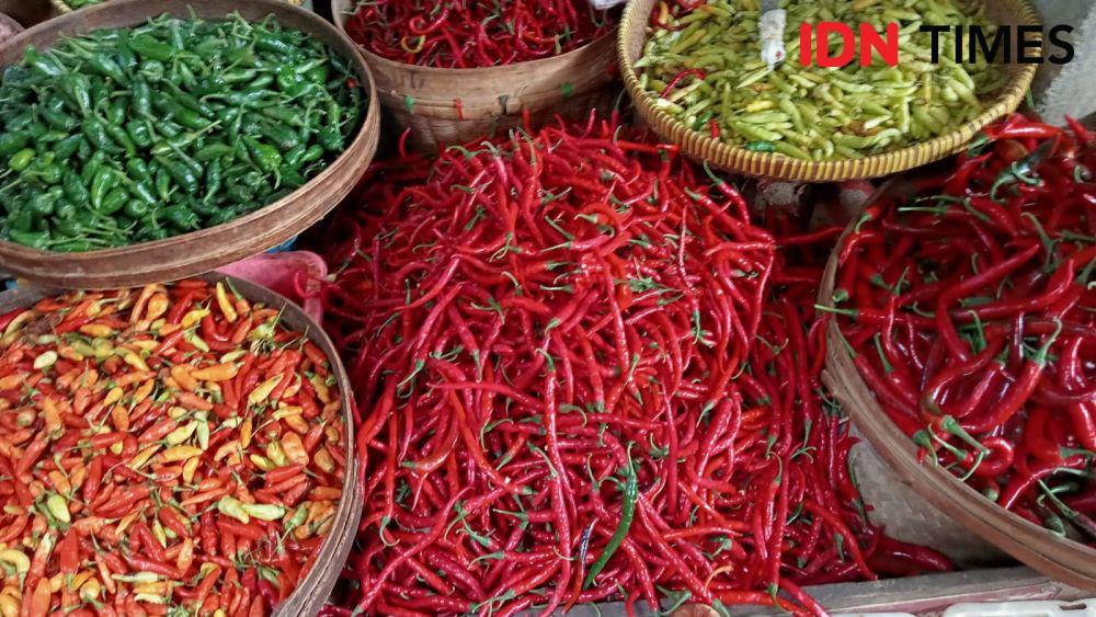 H-1 Idul Fitri,  Harga Cabai dan Daging di Majalengka Melonjak Naik