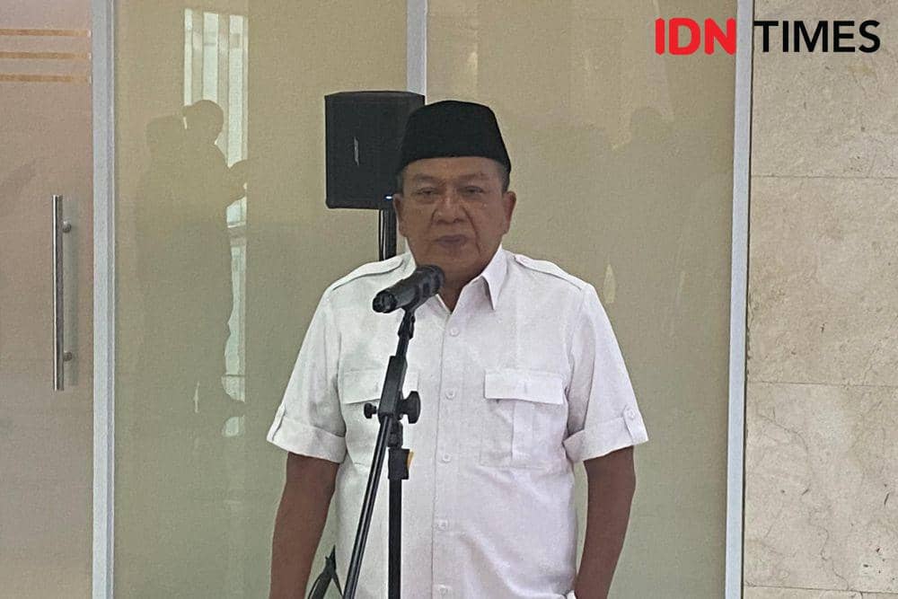 Ketua Panja Biaya Penyelenggara Ibadah Haji (BPIH) 2025 Abdul Wachid menyampaikan 5 komponen biaya haji bisa ditekan. (IDN Times/Amir Faisol)