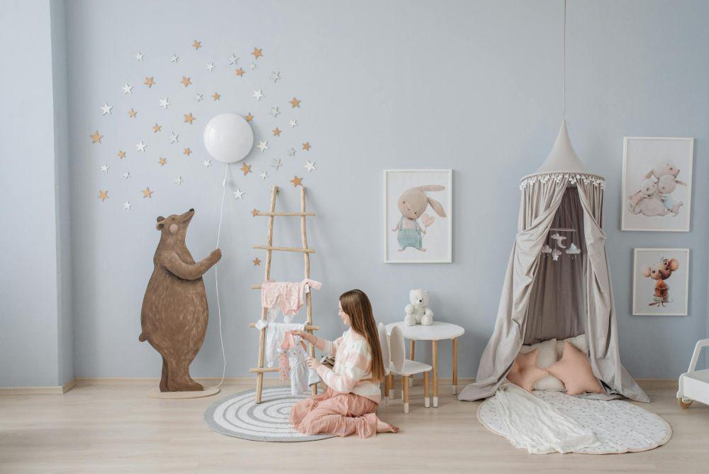 5 Tips Menerapkan Warna Beige dengan Warna Pop di Kamar Anak