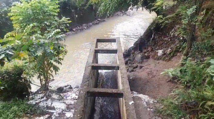 Lokasi meninggalnya pria asal Sumbar di gorong-gorong sungai Babura (dok.Istimewa)