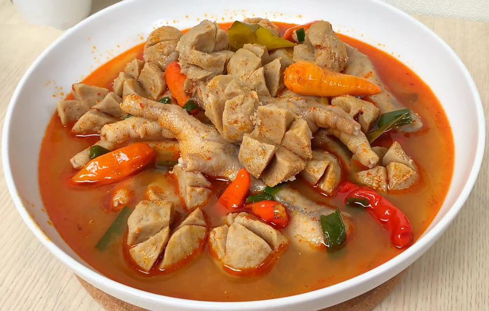 Resep Pentol Ceker Begal Khas Bandung, Pedasnya Bikin Merem Melek